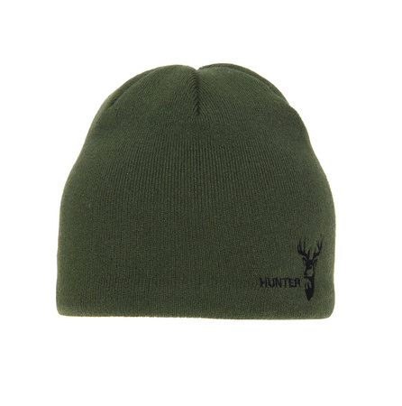 Czapka męska zimowa myśliwska zielona Hunter