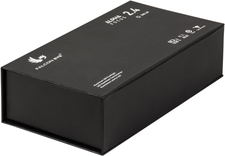 Latarka ręczna Falcon Eye ALPHA 2.4,500 lm fokus ładowalna, box