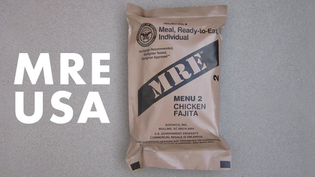 RACJA ŻYWNOŚCIOWA MRE USA ORYGINALNA MENU 5