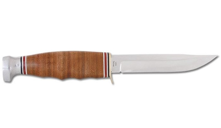 Nóż myśliwski Ka-Bar Leather Handled Hunter